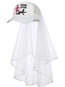HAT CAP WITH VEIL GAME OVER