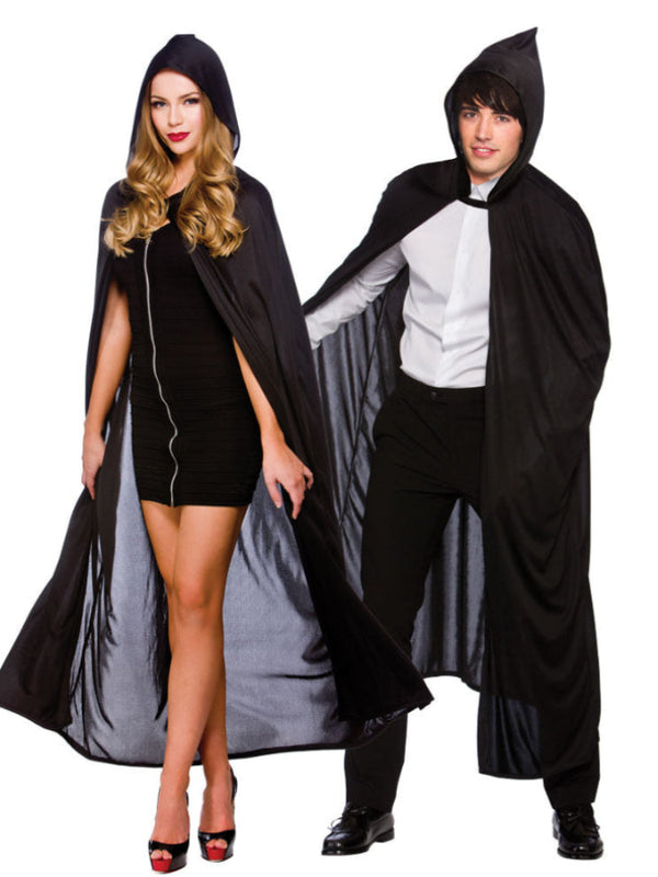 Hooded Cloak Black