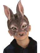 Kids Brown Rabbit Mask