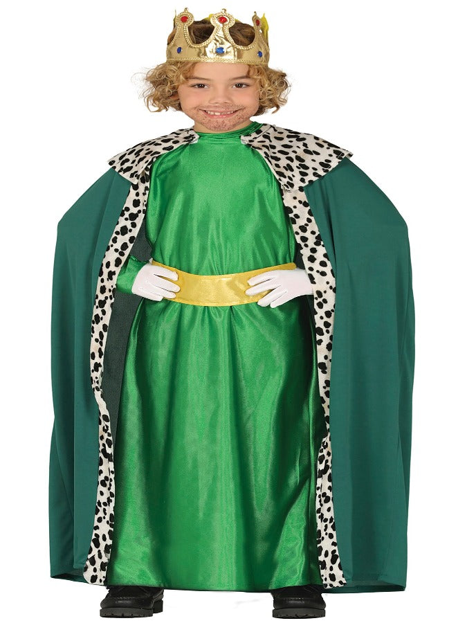 Kids Wise Man Costume With Green Cape
