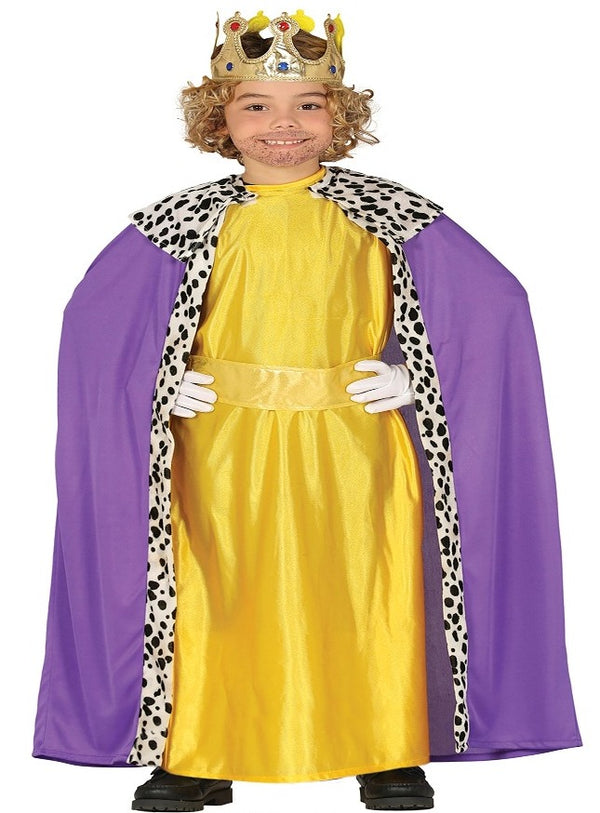 Kids Wise Man Costume With Purple Cape