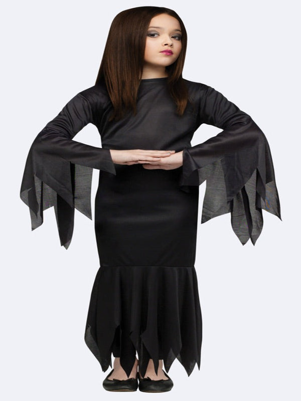Morticia Child Costume