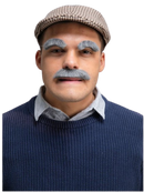 Old Guy Tache And Brows