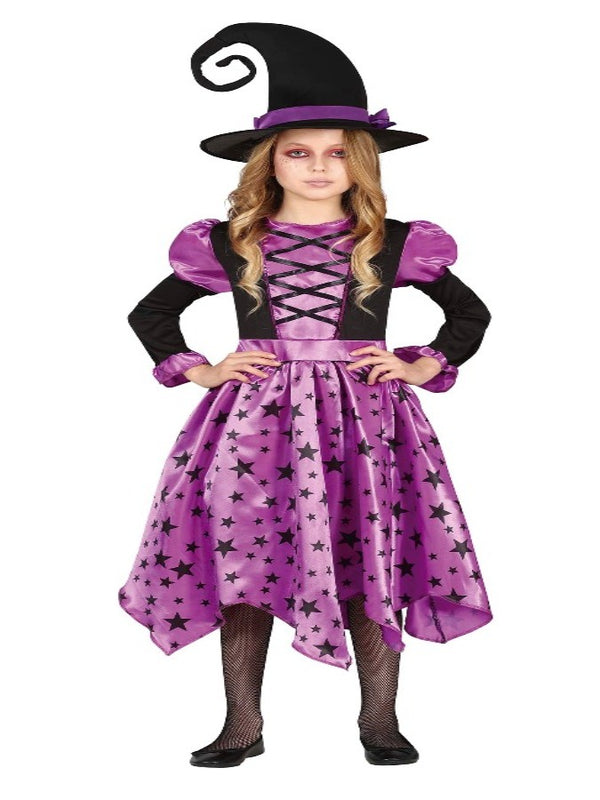 PURPLE WITCH KIDS COSTUME