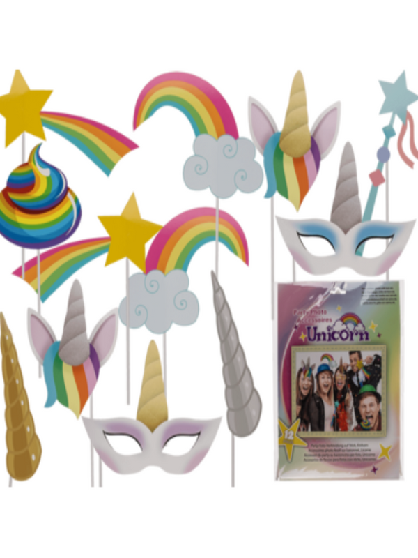 Party photo accessories, unicorn
