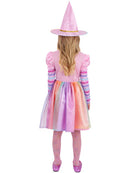 Pastel Rainbow Kids Witch Costume