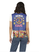 Peace & love hippie vest