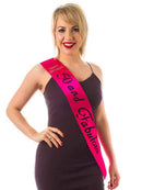 Pink 50 & Fabulous Diamante Sash