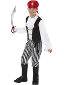 Pirate Kids Costume, Black & White