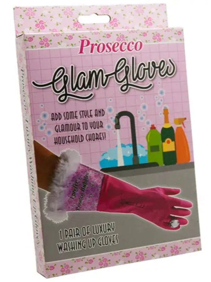 Prosecco Washing Up Gloves