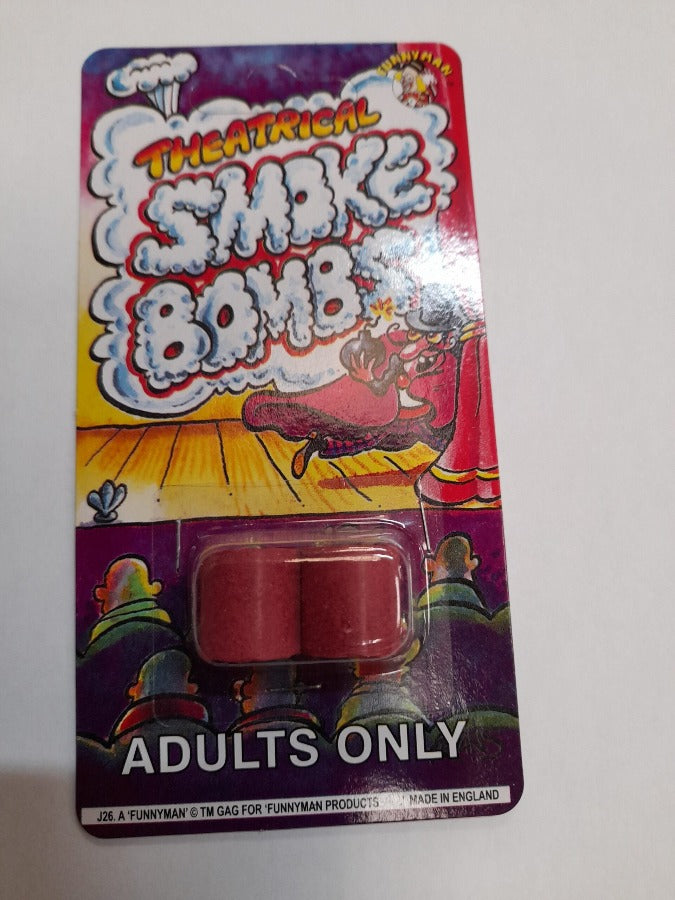 Small Smoke Bombs 2pk Red