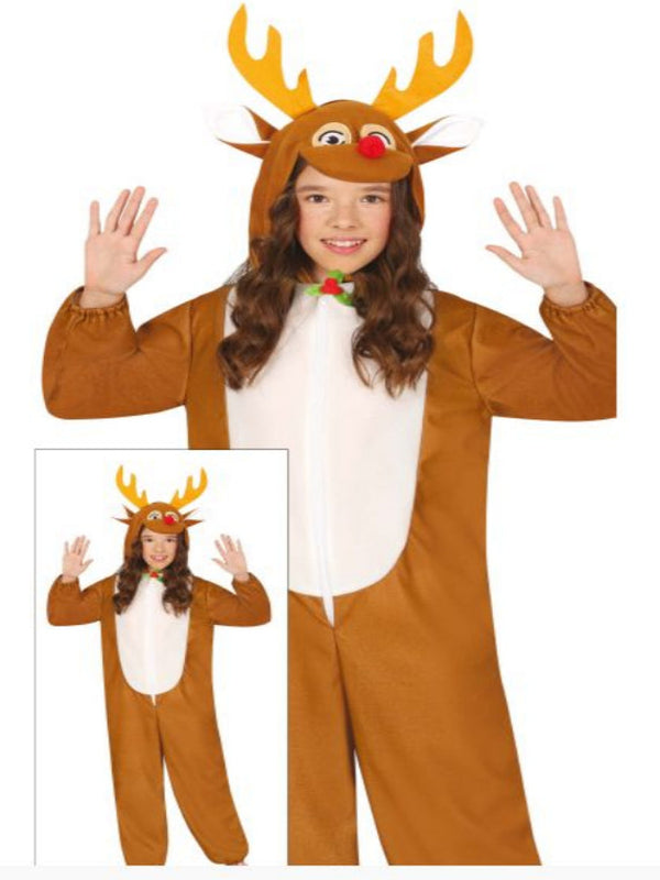 Reindeer Pajamas Kids Costume