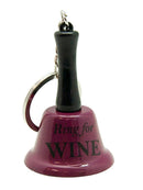 Ring For Wine Keychain Bell