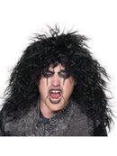 Rock Star Black Wig