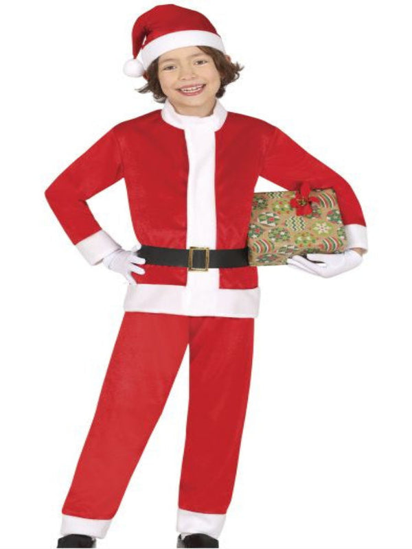 Santa, Kids Velvet Costume