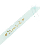 Sash Mom to be, light tiffany blue,