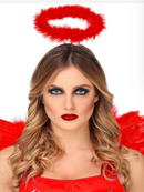 RED MARABOU HALO