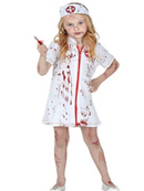 ZOMBIE NURSE KIDS COSTUME