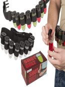 Shot Belt, with 8 shot bottles