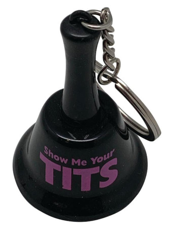 Show me your Tits keychain bell