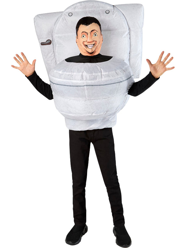 Skibidi Toilet Kids Costume
