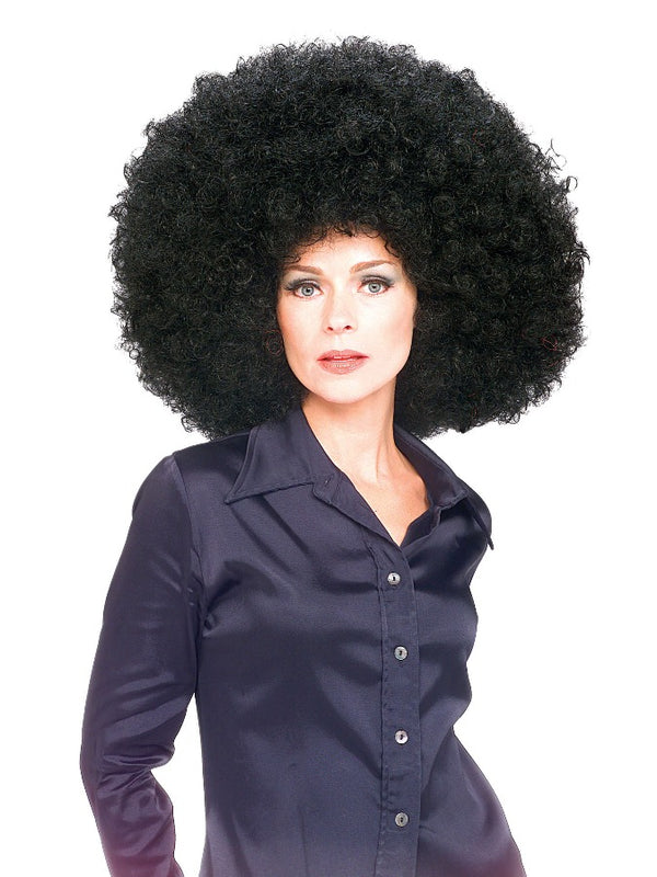 Super Afro Wig Black