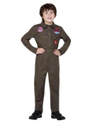 TOP GUN KIDS COSTUME WITH JUMPSUIT