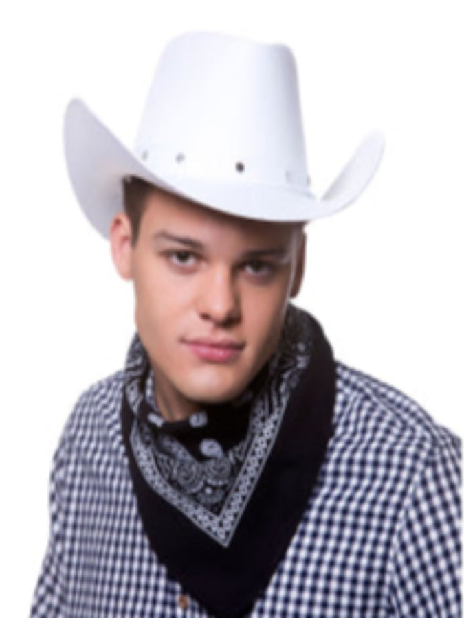 Texan - White Cowboy Hat