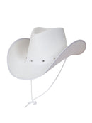 Texan Cowboy Hat White