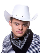 Texan Cowboy Hat White