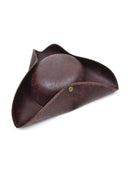 Tricorn Hat. Brown Ancient Look