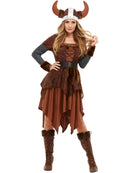 Viking Barbarian Queen Costume,