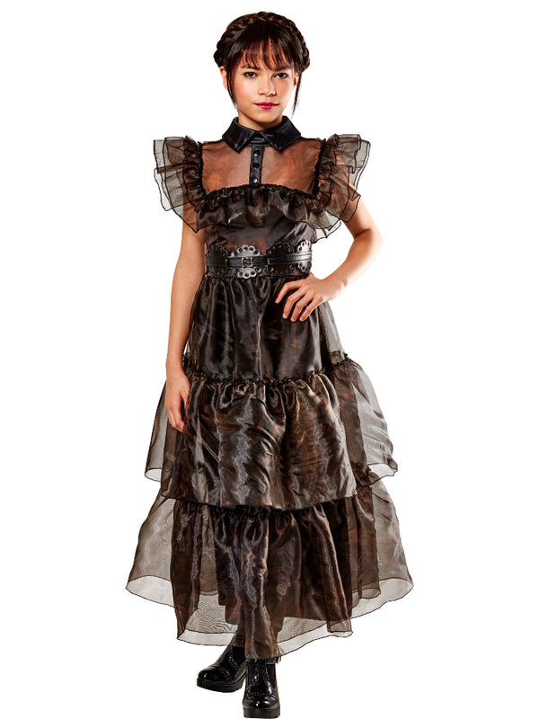 Wednesday Rave’N Girls Kids Costume