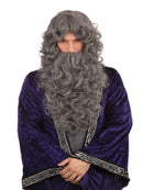 Wizard Grey Wig And Beard