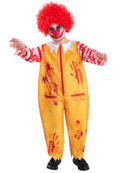 Zombie Clown Kids Costume