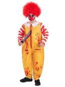 Zombie Clown Kids Costume