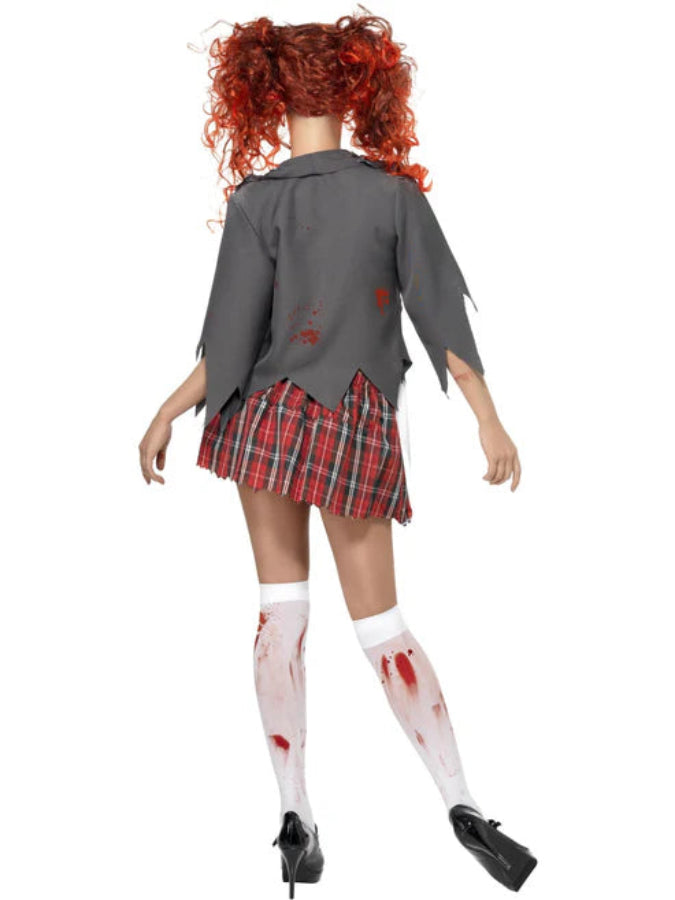 Zombie Schoolgirl Adult Women's Costume