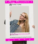 Personalised 'ANY OCCASION' Social Media Design Selfie Frame