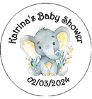 Baby Shower Personalised Badge