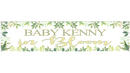 Personalised Baby in Bloom Banner