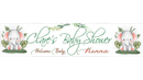 Personalised Baby Shower Banner