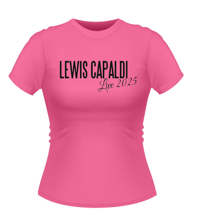 Lewis Capaldi Unofficial Concert Tshirt