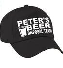 Personalised BEER DISPOSAL TEAM Baseball hat