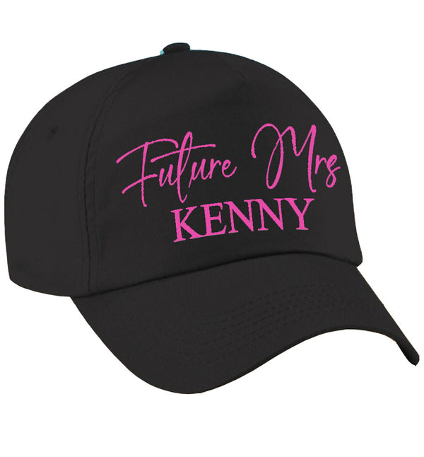 Personalised 'Futue Mrs' Baseball Hat