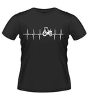 Tractor Heartbeat Funny Tshirt