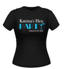 Classy Fun Personalised Hen Party Tshirt