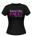 Classy Fun Personalised Hen Party Tshirt