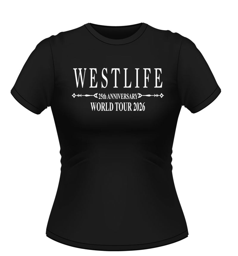 WESTLIFE 25th Anniversay 2026 Unofficial Concert Tshirt