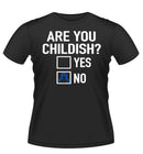 Funny 'CHILDISH' Novelty Tshirt