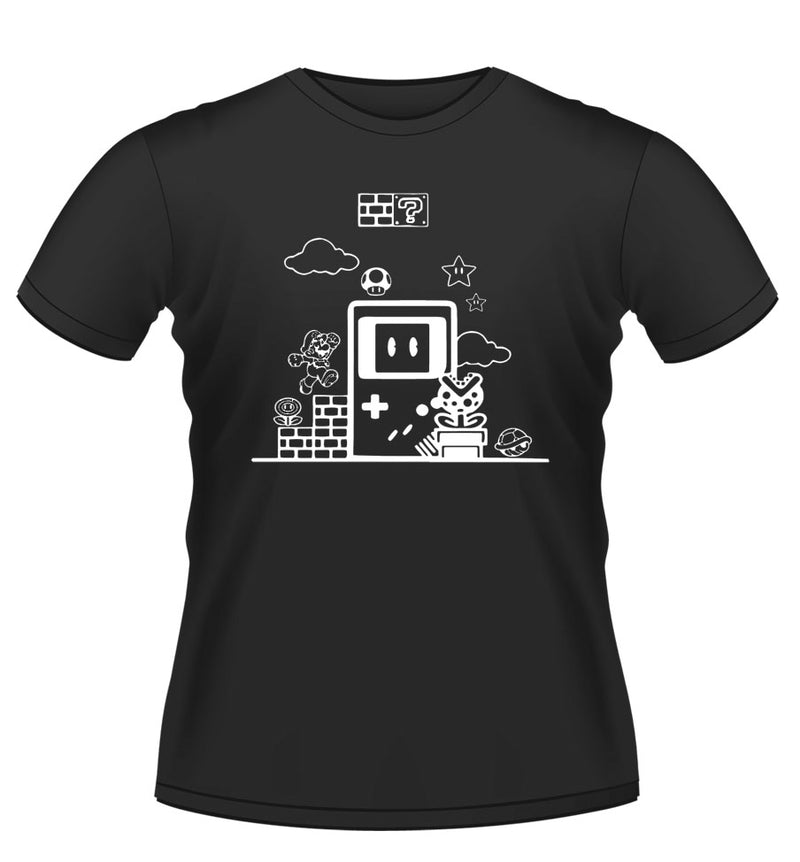 Retro Fun Mario Brothers Novelty Tshirt